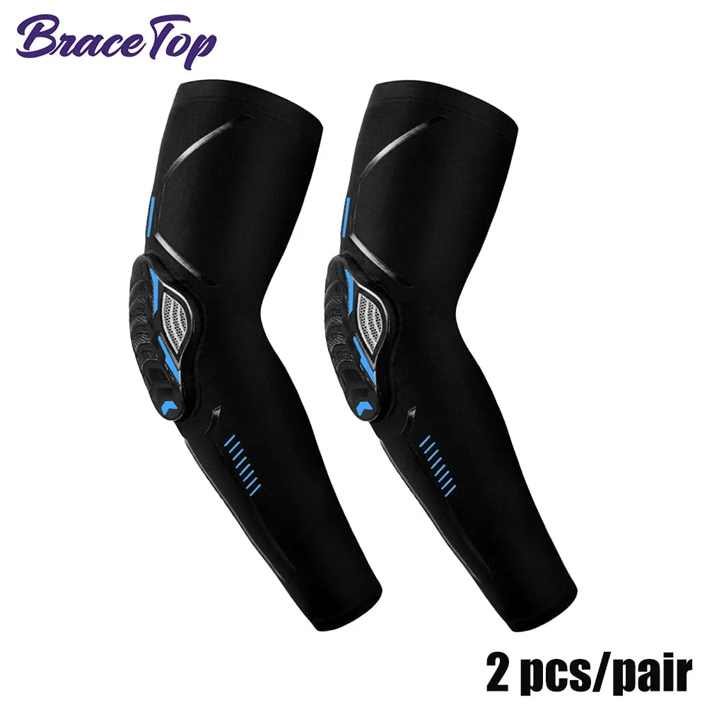 1 Pair Sports Anti-collision Elbow Pads Compression