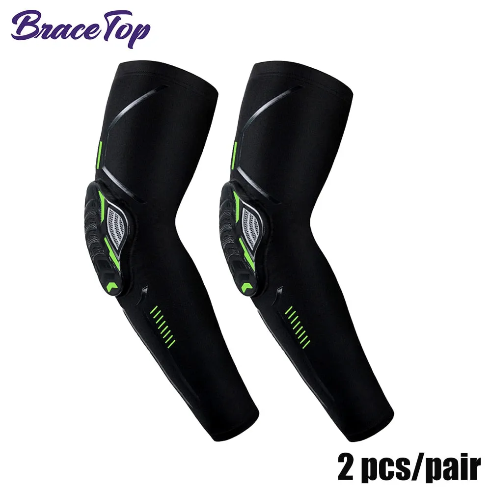 1 Pair Sports Anti-collision Elbow Pads Compression