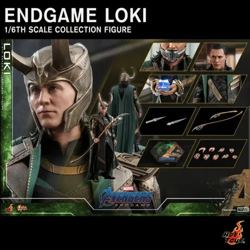 1:6 Avengers 4 : Endgame - Loki Tom Hiddleston Figure MMS579 Hot Toys