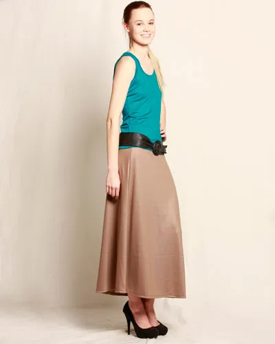 #411 Long A-Line Skirt 275gsm