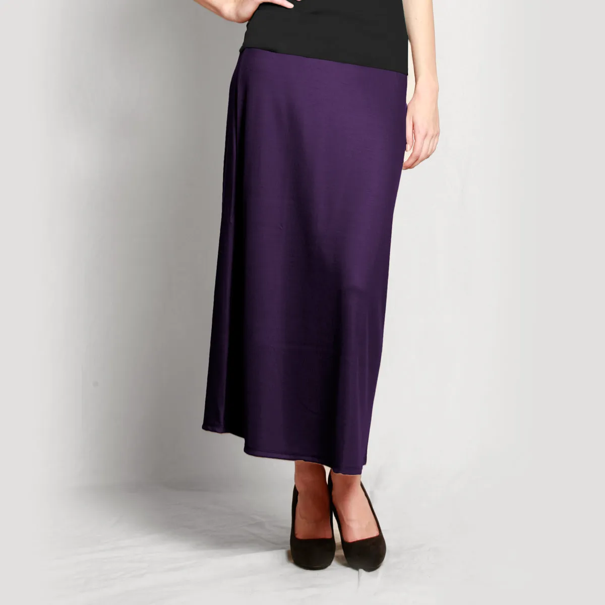 #411 Long A-Line Skirt 275gsm