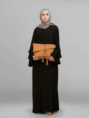 Abaya Gown Town Black