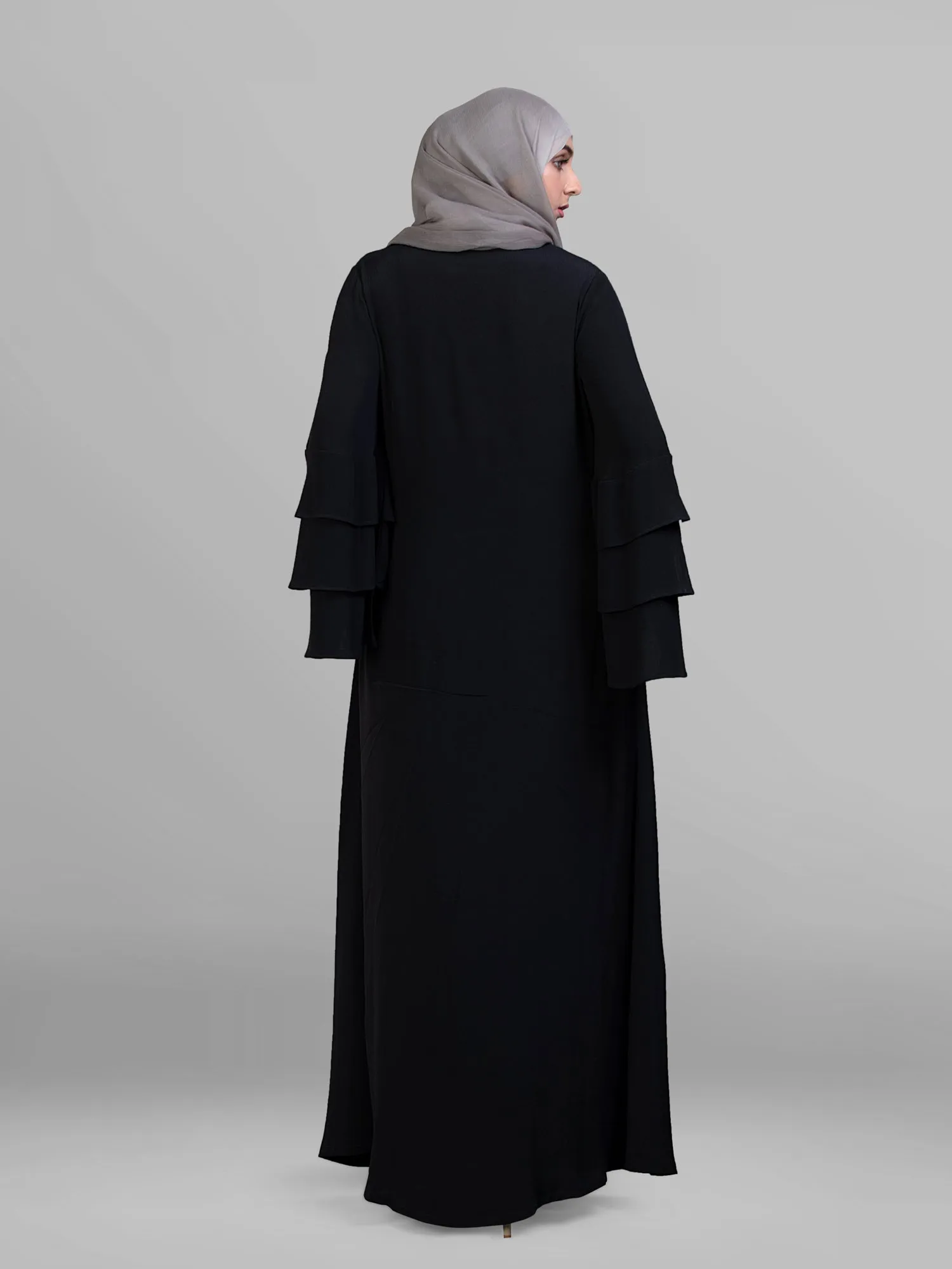 Abaya Gown Town Black