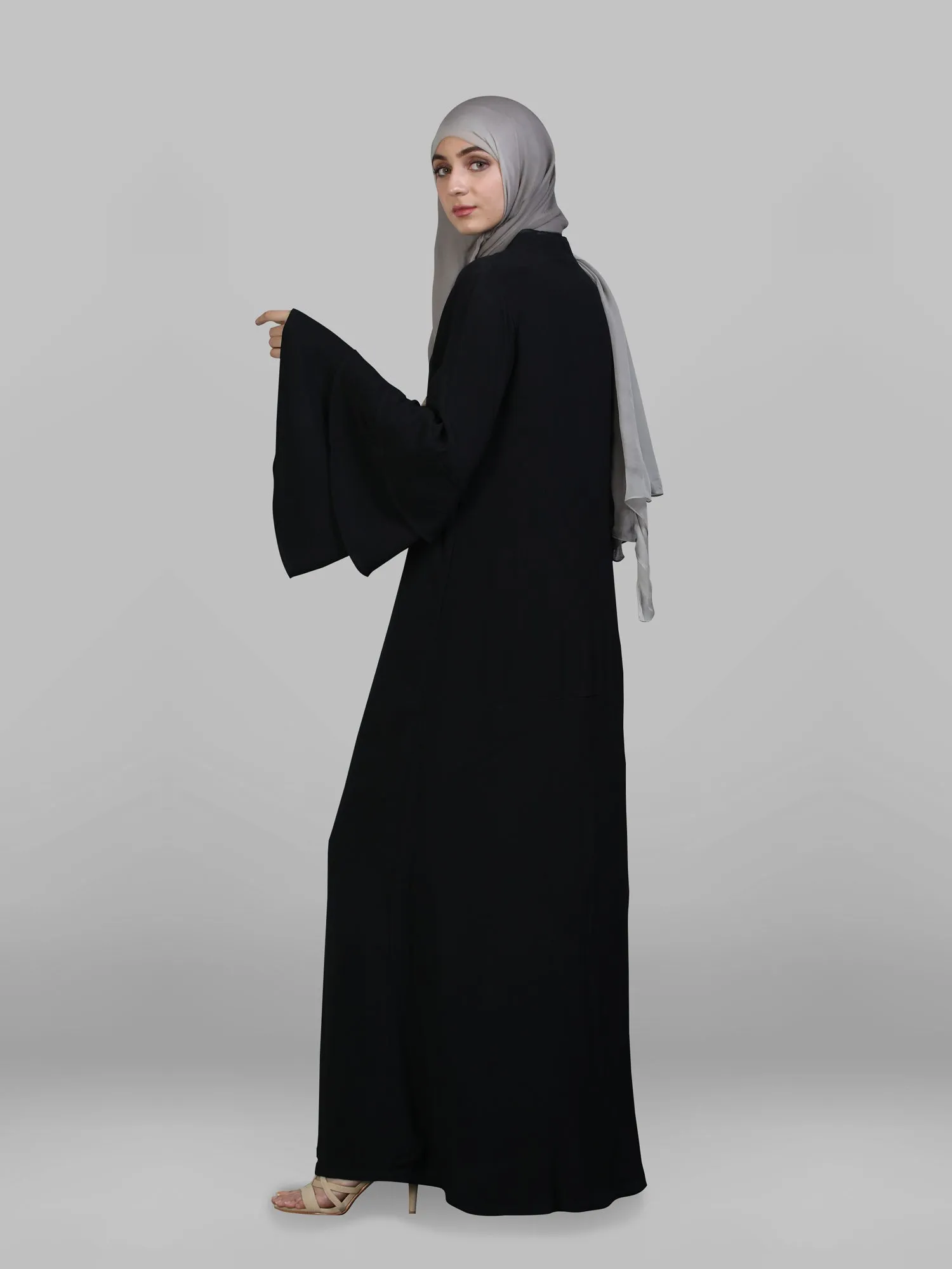 Abaya Gown Town Black