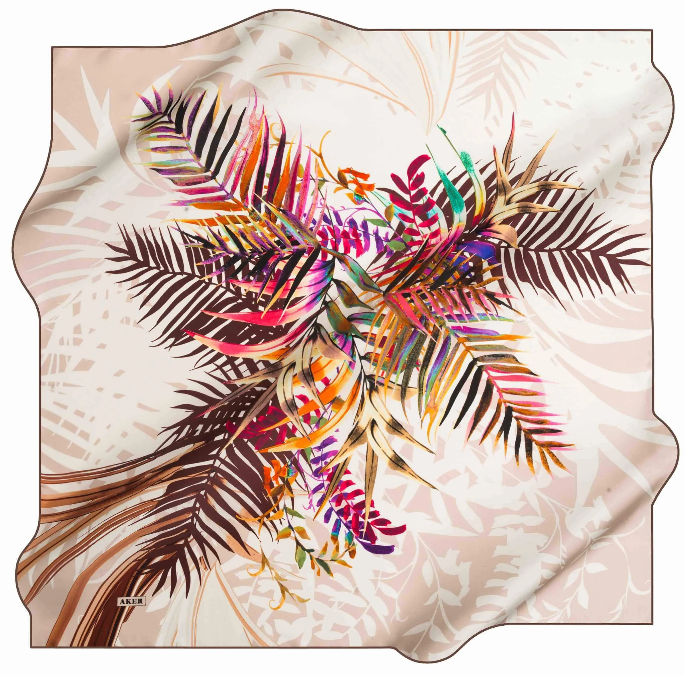 Aker Nature Sand Silk Scarf Naomi