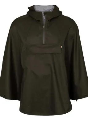 ALAN PAINE Fernley Ladies Waterproof Cape - Woodland