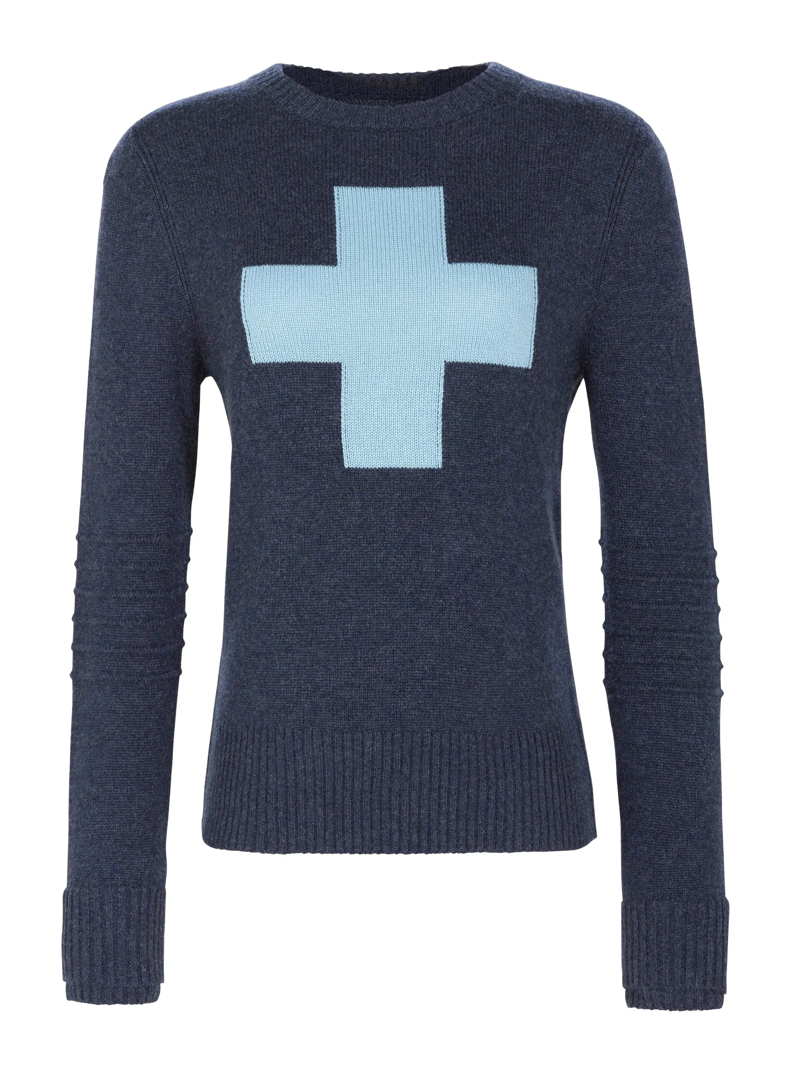 Alps and Meters | Cashmere Ski Race Knit Patrol Sweater | Women's