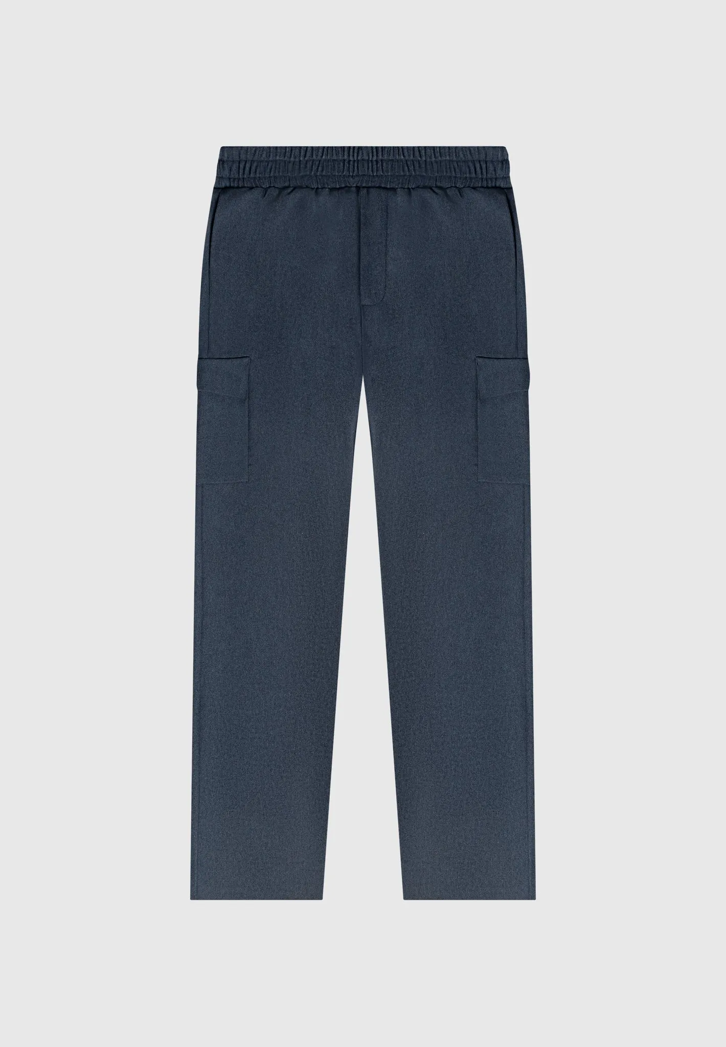 Angular Pocket Cargo Pants - Navy