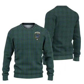 Arbuthnot Tartan Ugly Sweater with Family Crest