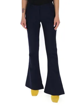 Balmain Flared High-Waisted Trousers