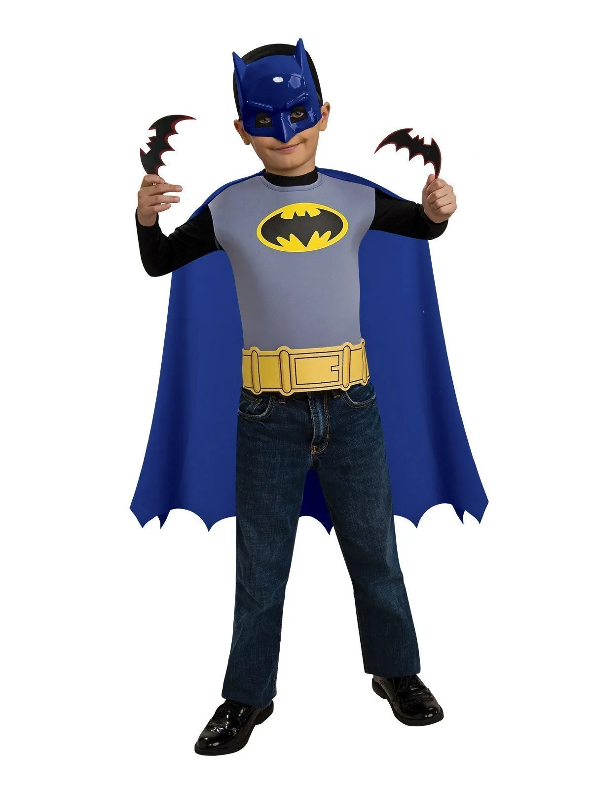 Batman Costume Kit for Kids - Warner Bros Batman: Brave and Bold