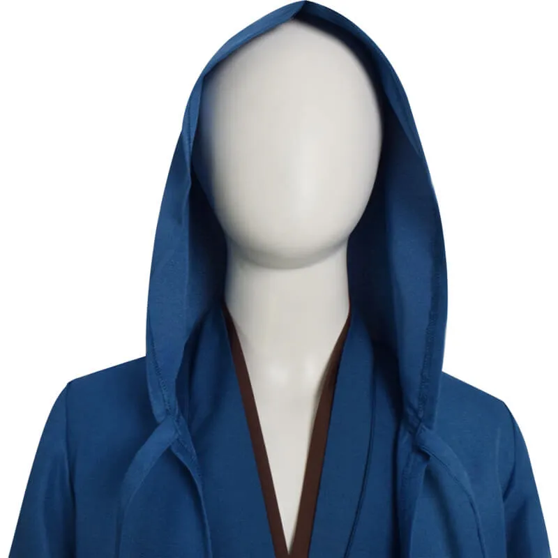 BEcostume Kids Jedi Survivor Anakin Outfit Star Wars Anakin Skywalker Halloween Suit Blue Style 2