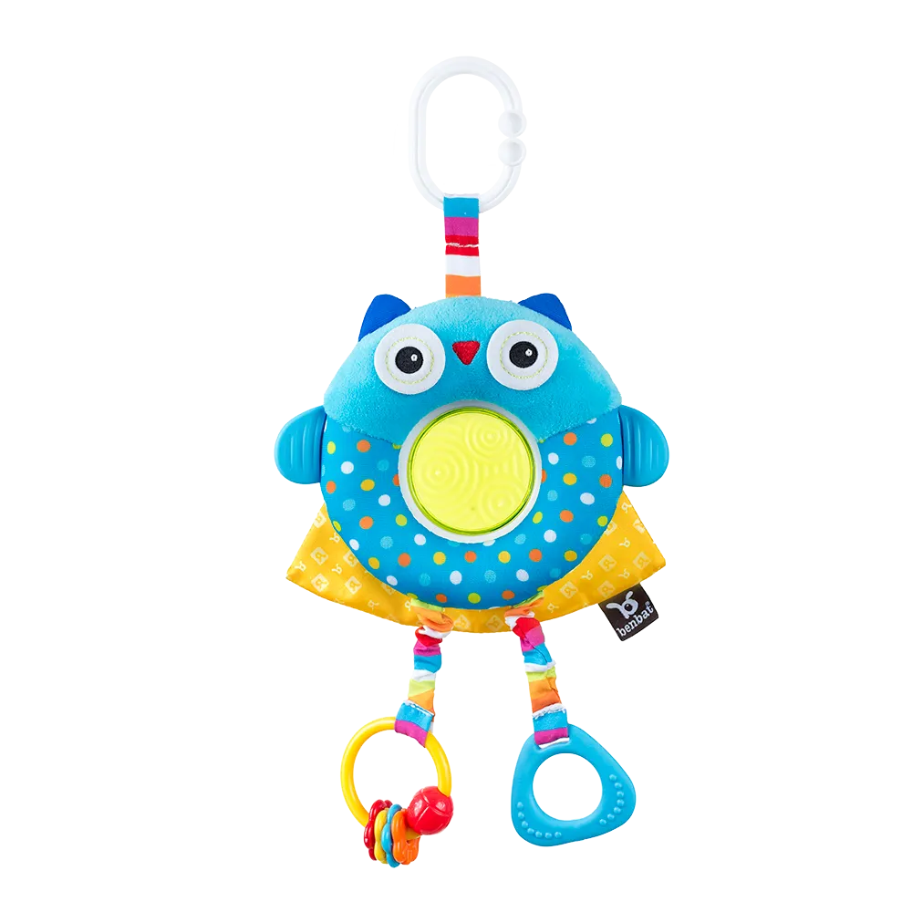 Benbat Dazzle Friends Multi-Skills Travel Toy - Owl