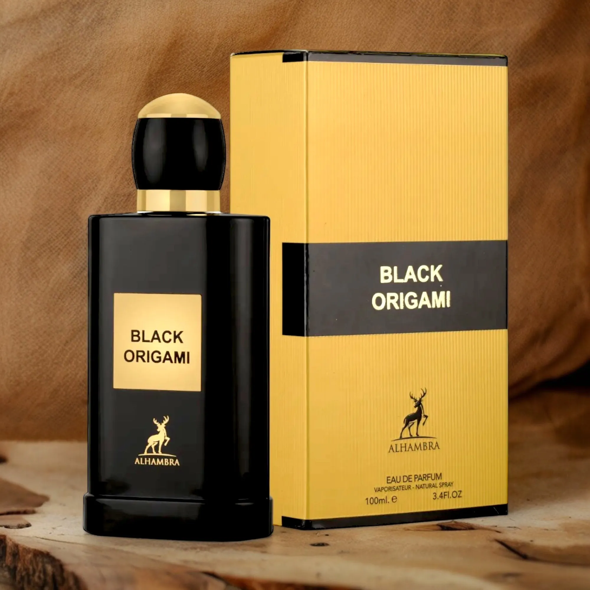 Black Origami By Maison Alhambra Eau de Parfum 3.4 oz Women