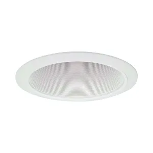 Boston Harbor TM3 Recessed Lighting Trim, Plastic Body, White, White