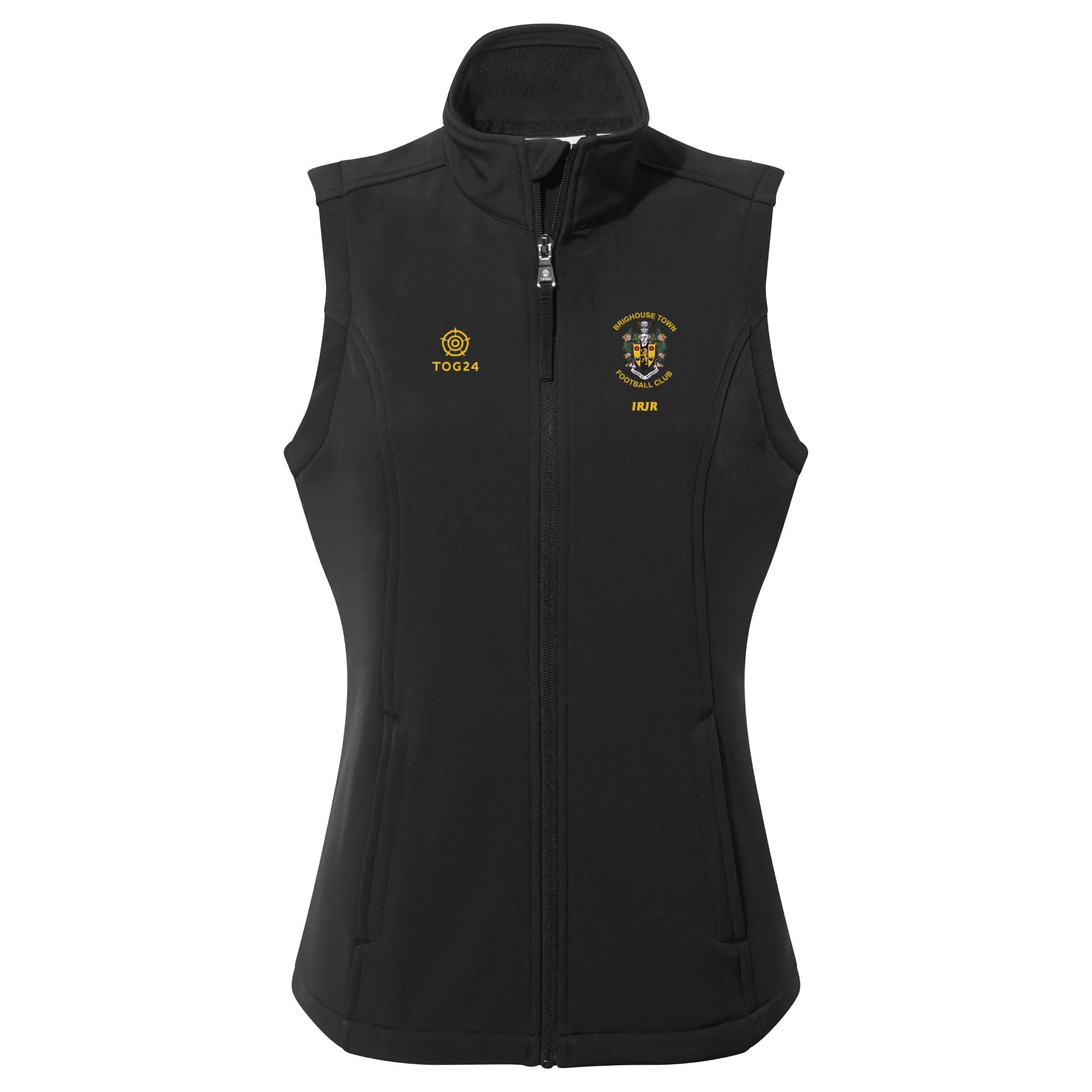 Brighouse Town FC Womens - Valley Softshell Gilet Black