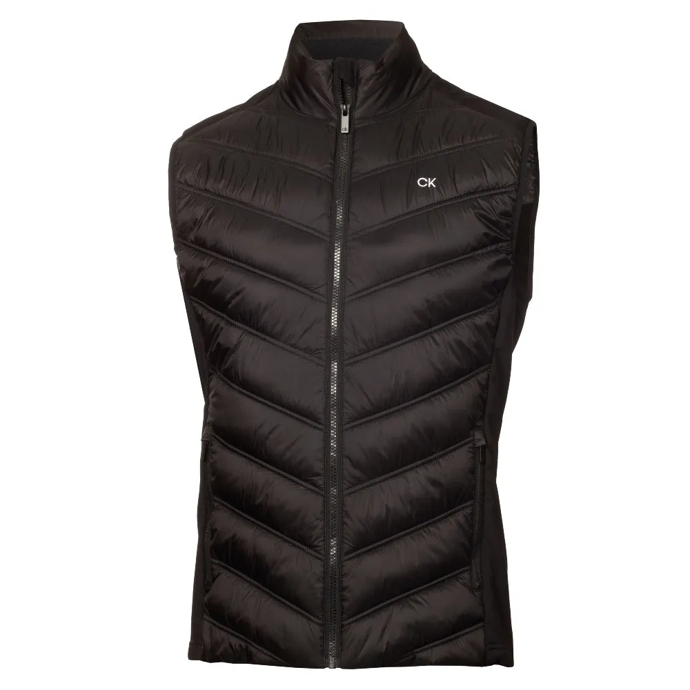 Calvin Klein Frontera Hybrid Black Golf Gilet C9833