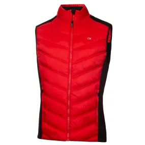 Calvin Klein Frontera Hybrid Red Golf Gilet C9833