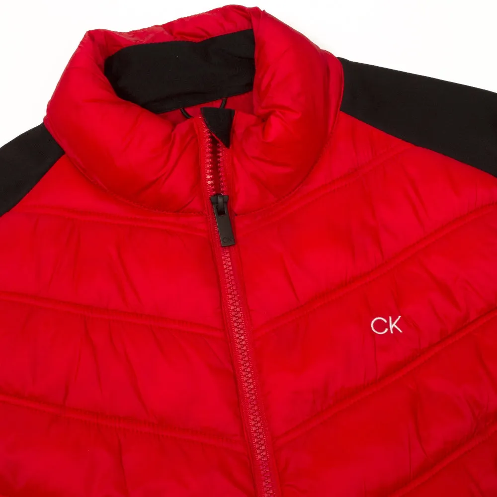 Calvin Klein Frontera Hybrid Red Golf Gilet C9833