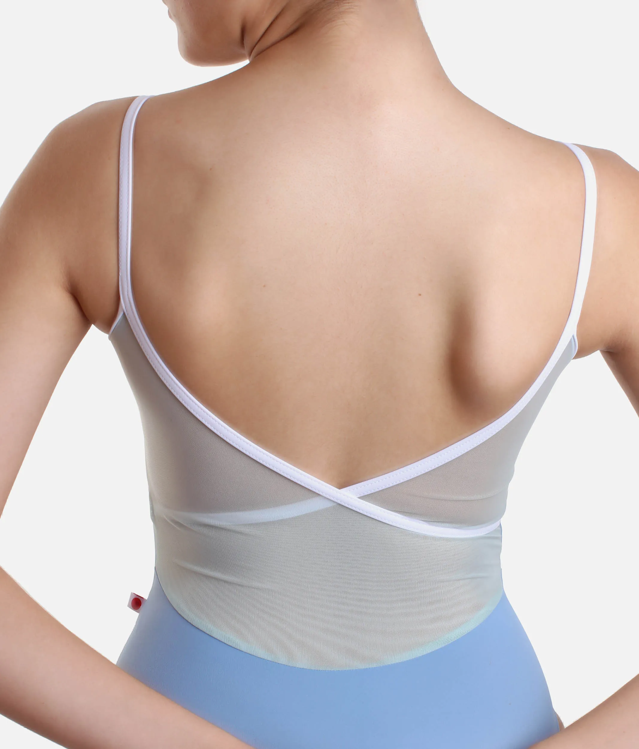 Camisole Dance Leotard, Mesh Back Design - Fiona