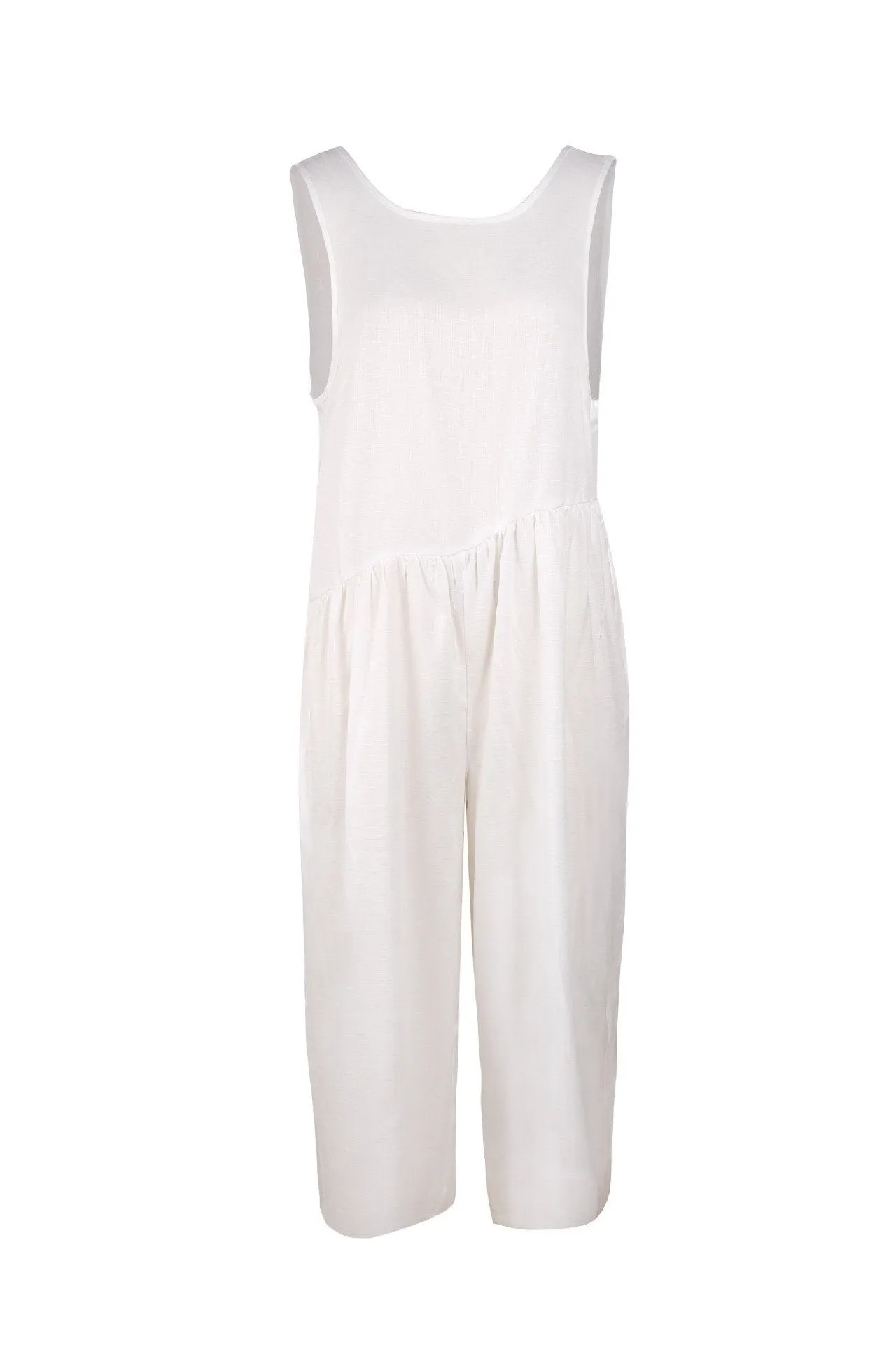 Casual Vest Wide Leg Jumpsuit