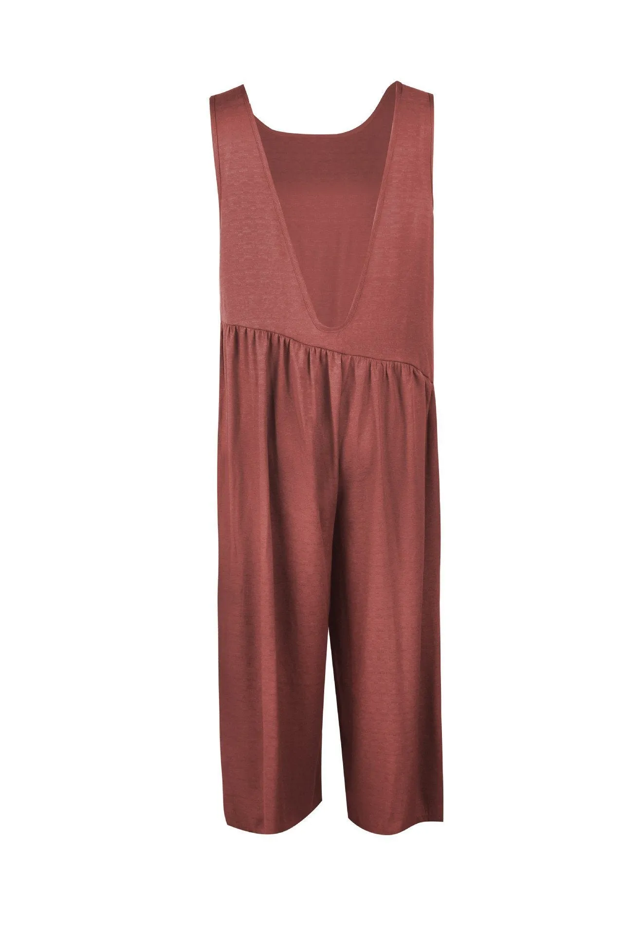 Casual Vest Wide Leg Jumpsuit