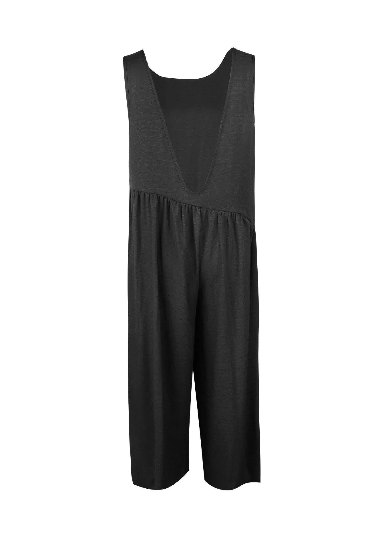 Casual Vest Wide Leg Jumpsuit