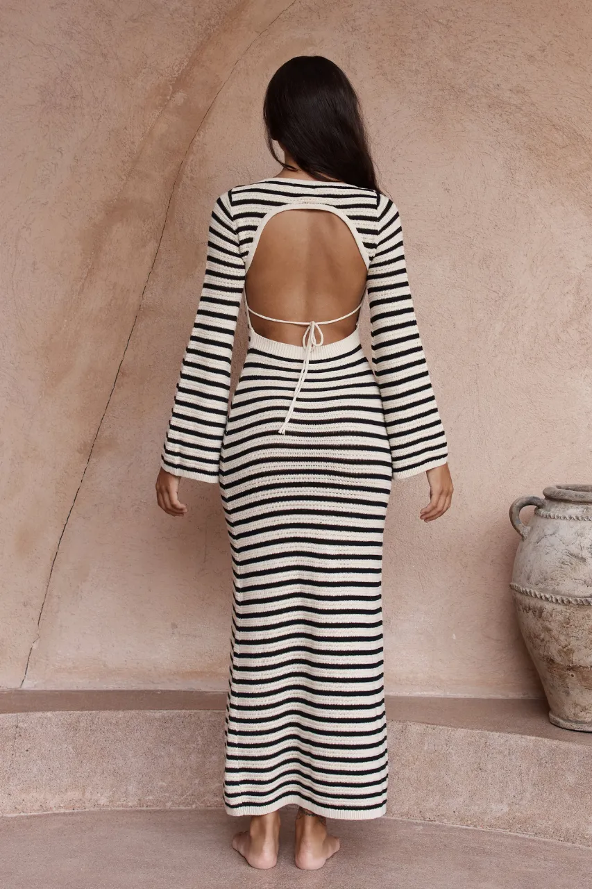 cherie knit maxi dress