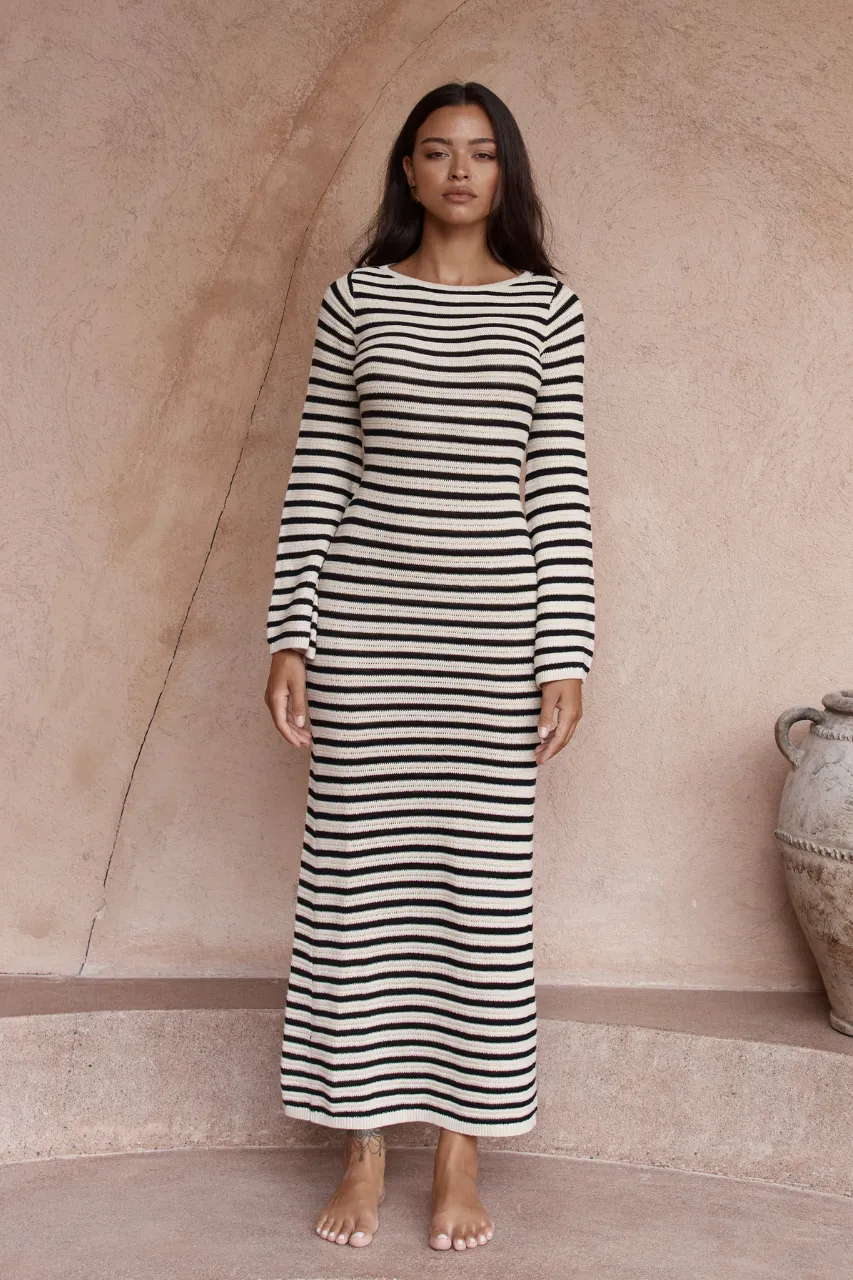 cherie knit maxi dress