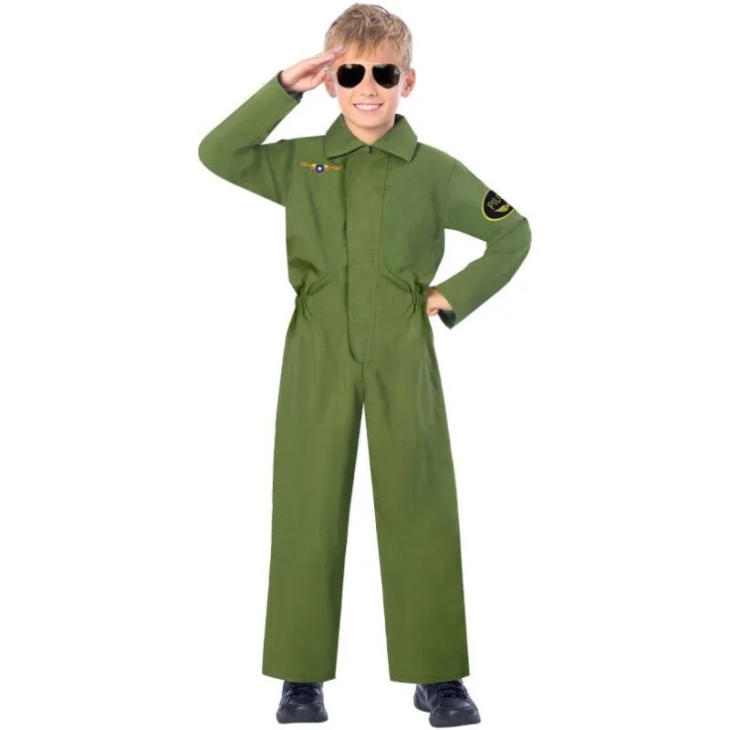 Child Fighter Jet Pilot Costume