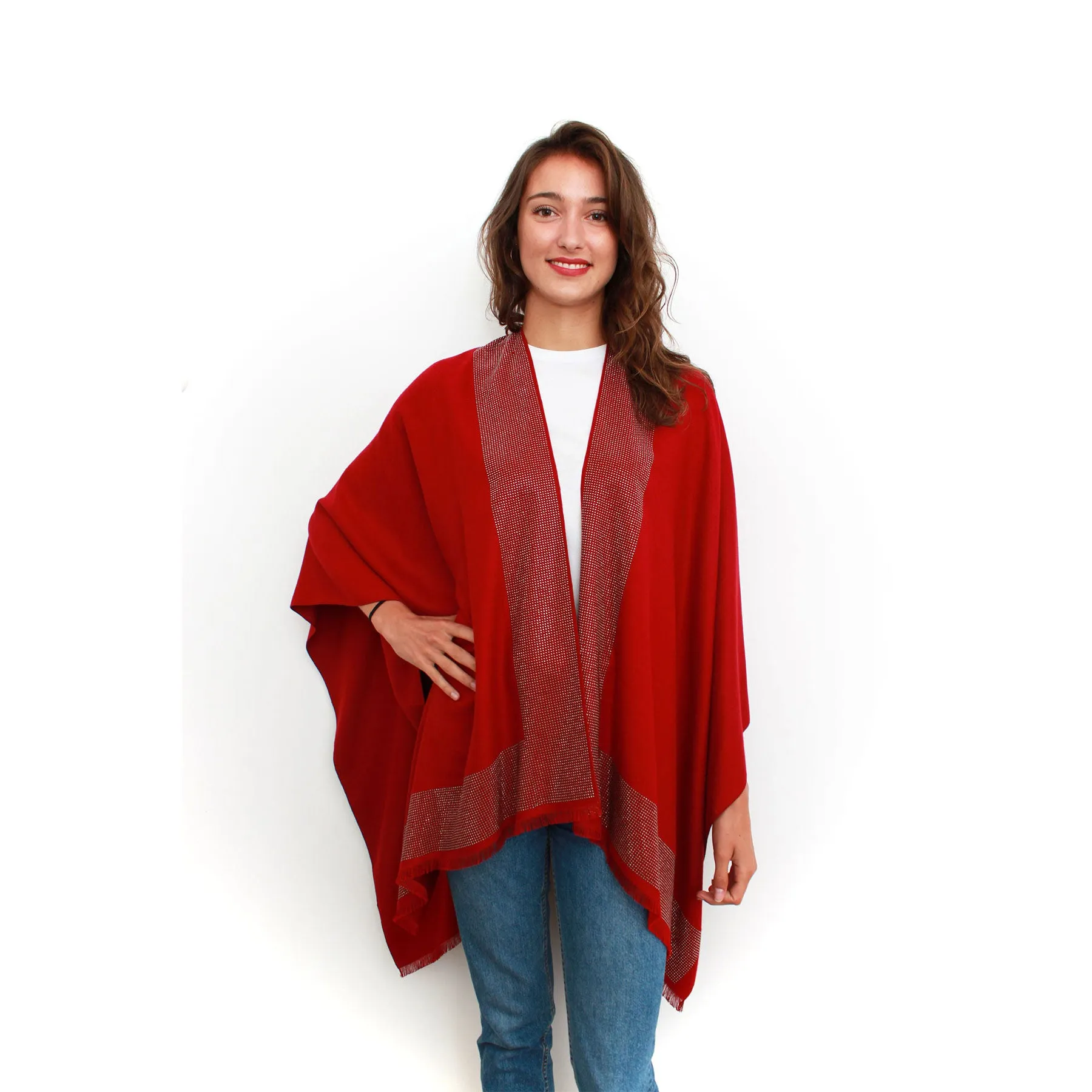 Chloe Cape: Red