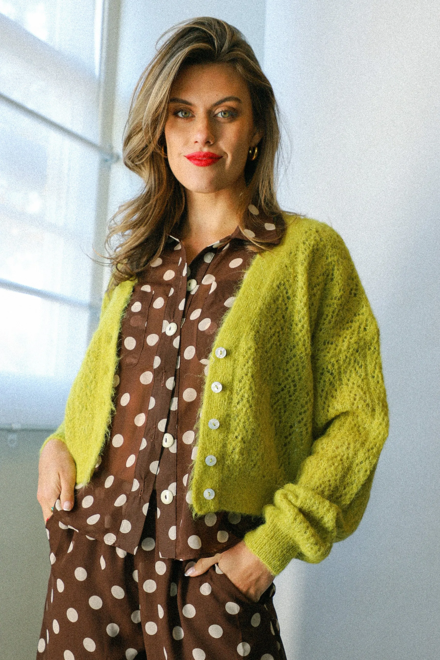 Citronelle Heather Ameila Cardigan