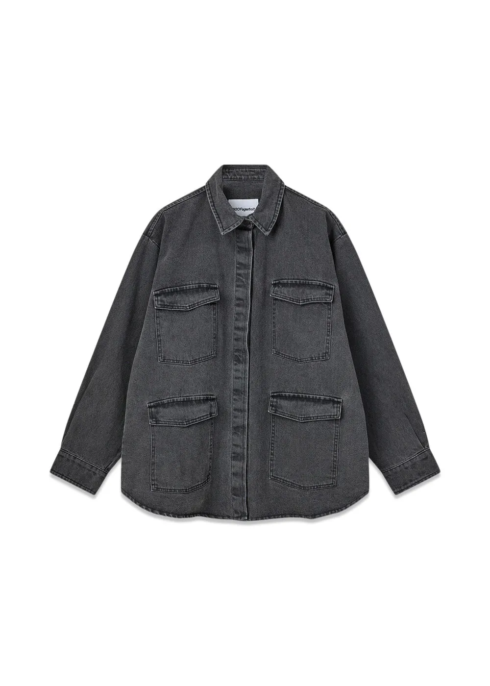 Classic Jeans Shirt - Washed Black