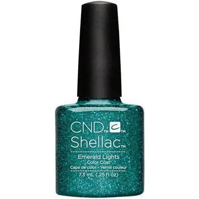 CND - Shellac Emerald Lights (0.25 oz)