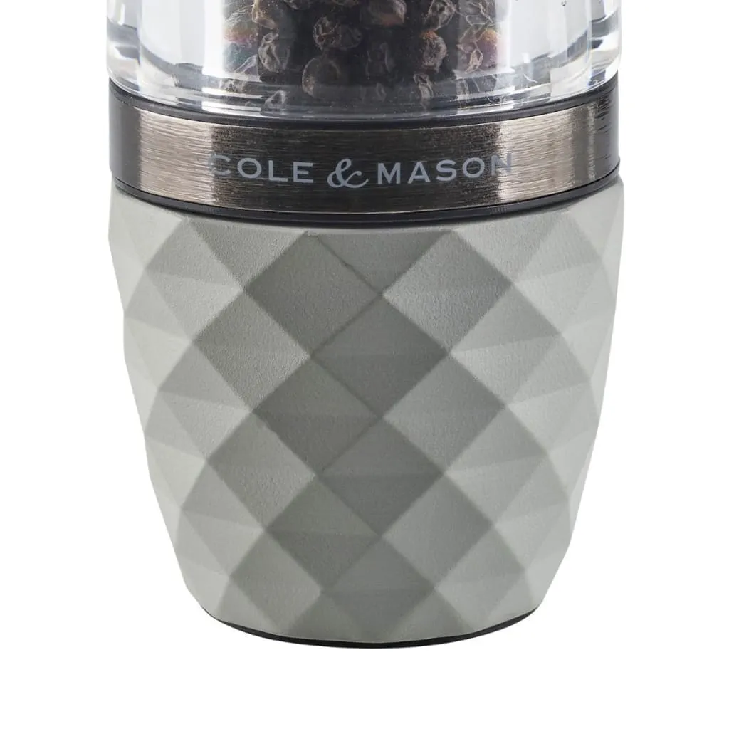 Cole & Mason City Concrete & Acrylic Salt and Pepper Gift Set 165mm