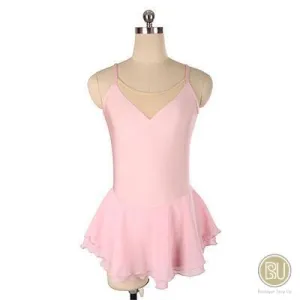 Competition Skating Dress Plain Sleeveless Available in 16 Colors