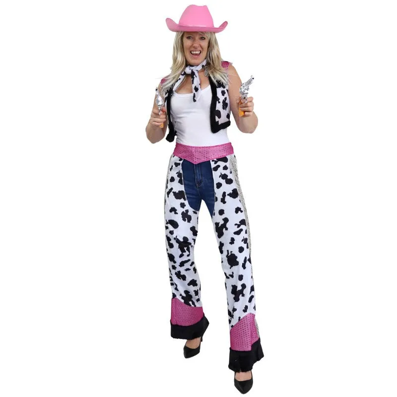 Cowgirl Vest & Chaps Costume