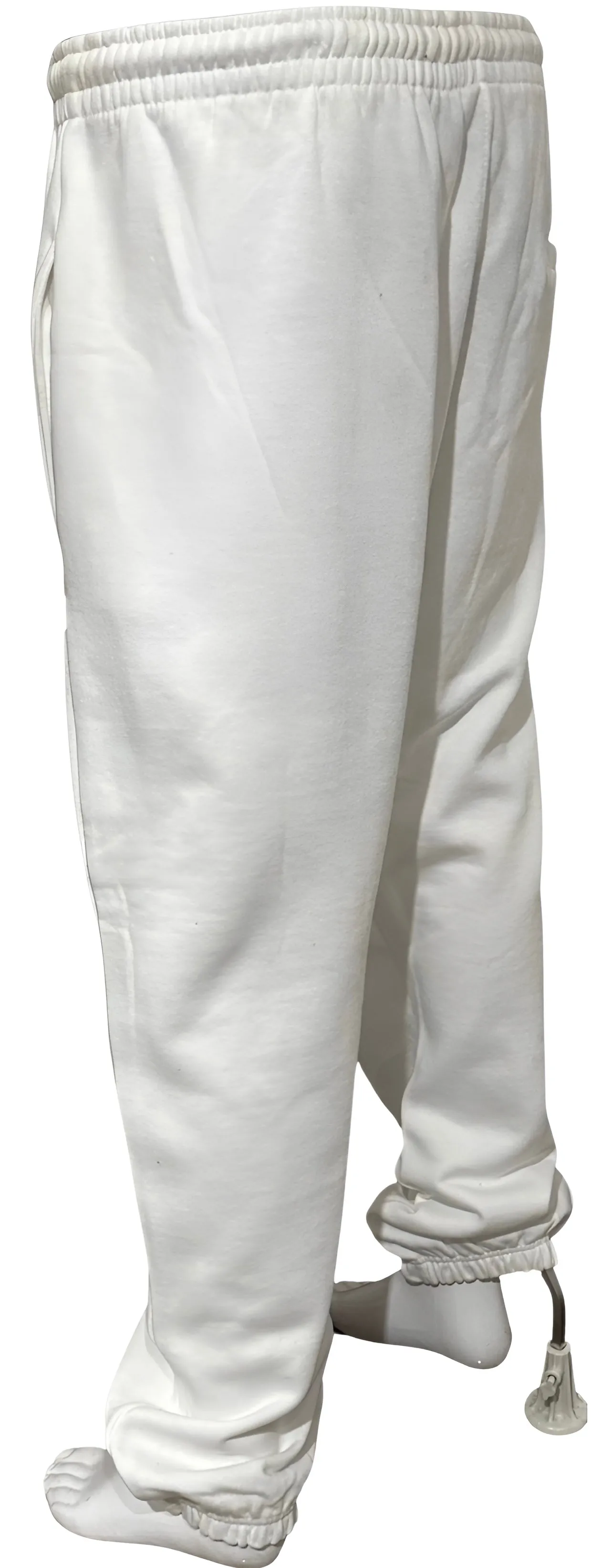 ^CROOKS & CASTLES^ (WHITE) ~SNOOP DOG~ JOGGER SWEATPANTS