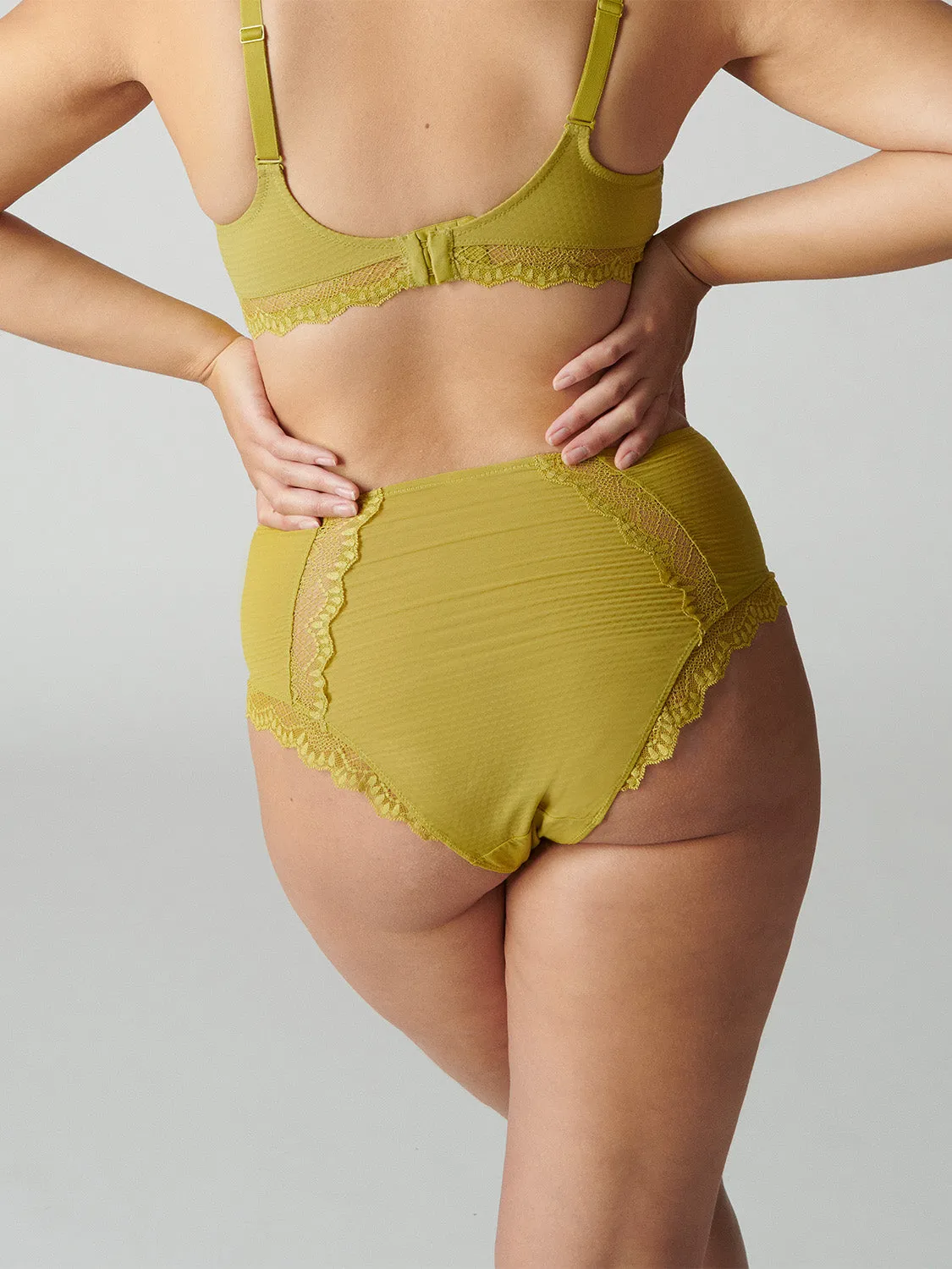 Culotte taille haute - Matcha