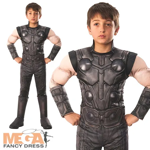 Deluxe Infinity Wars Thor Boys Costume