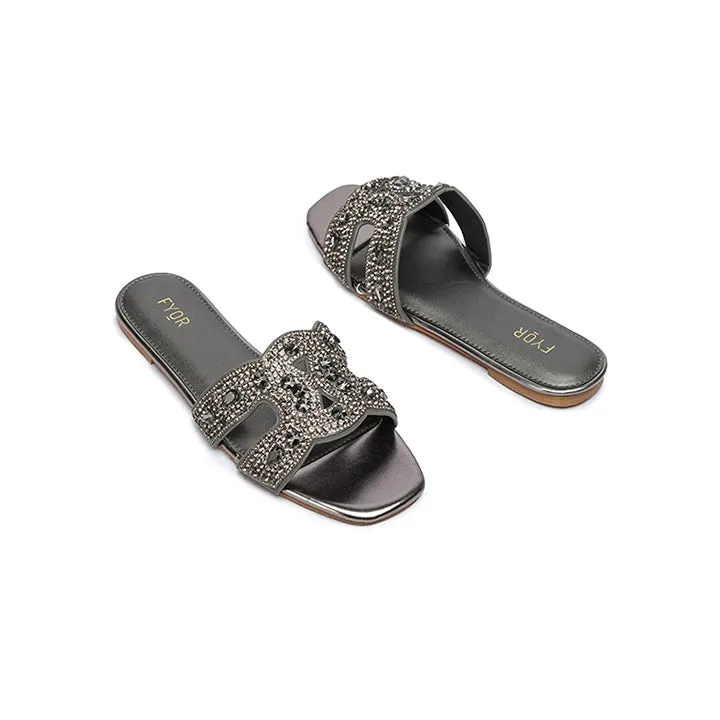 Diamante Slide Sandal MY 307