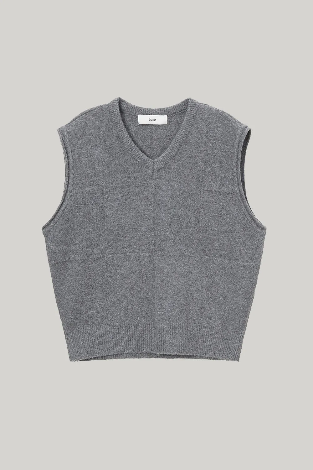 DIVIDE V-NECK WOOL VEST