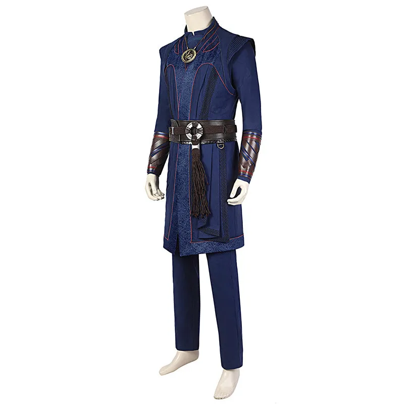 Doctor Strange Costume Dr Strange 2 in the Multiverse of Madness Cosplay With Cape Shoes