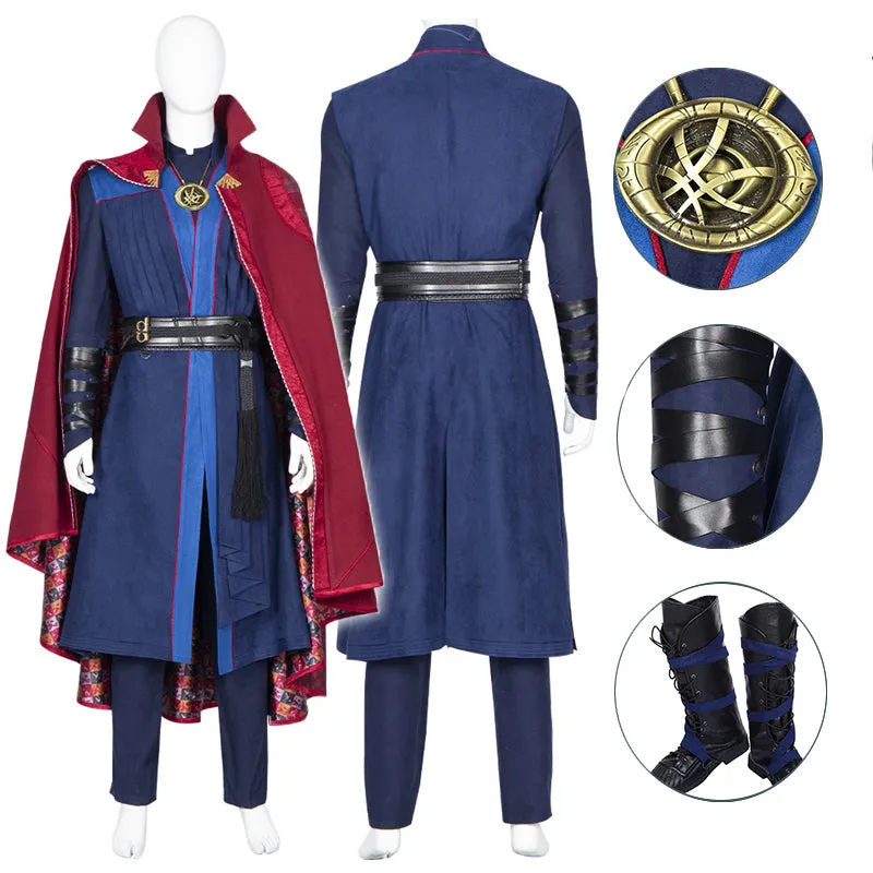 Doctor Strange in the Multiverse of Madness Cosplay Dr Strange Costume Halloween Outfit