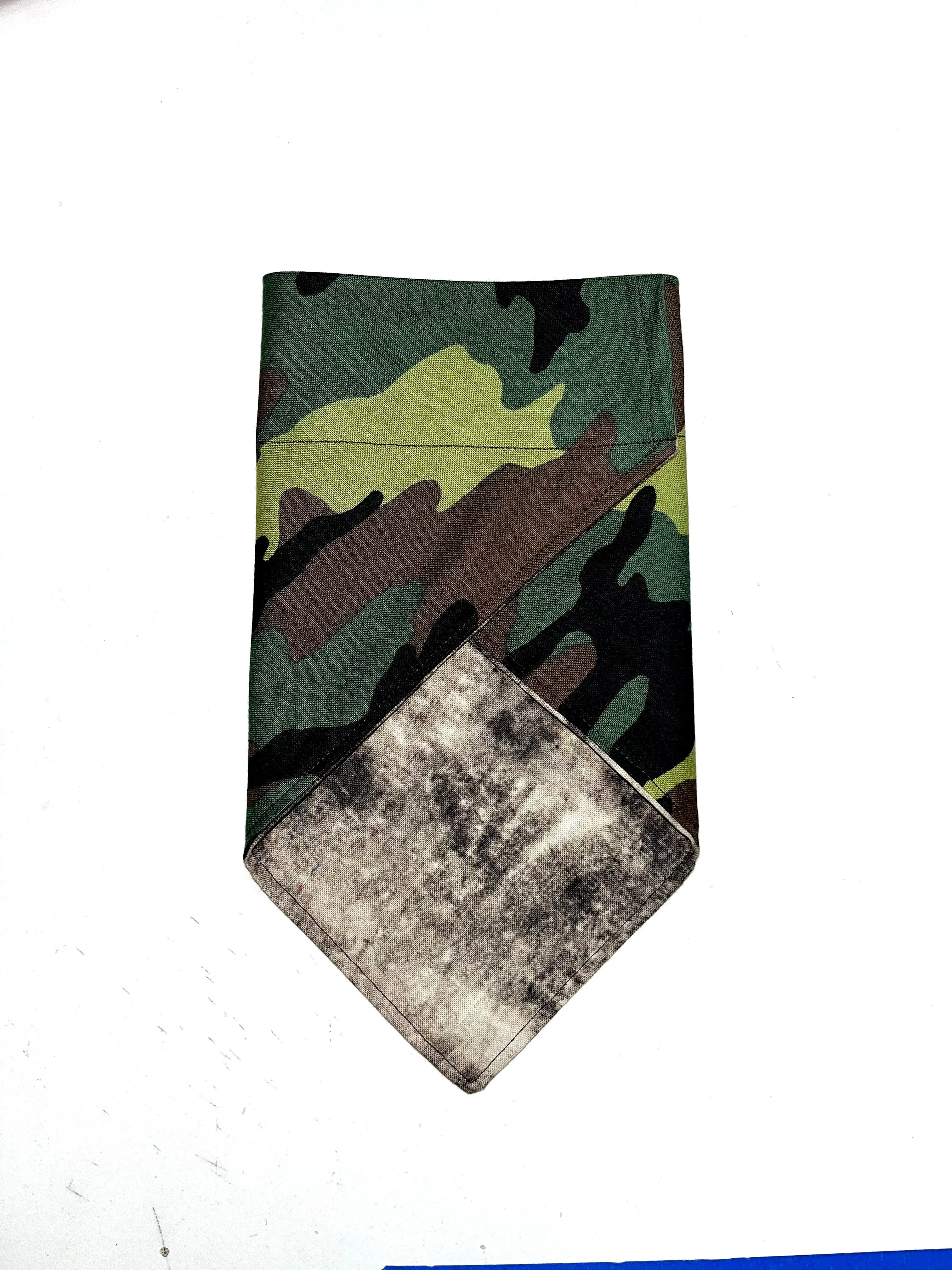 Dog Scarf - Camo/Brown