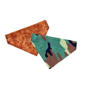 Dog Scarf - Camo/Brown