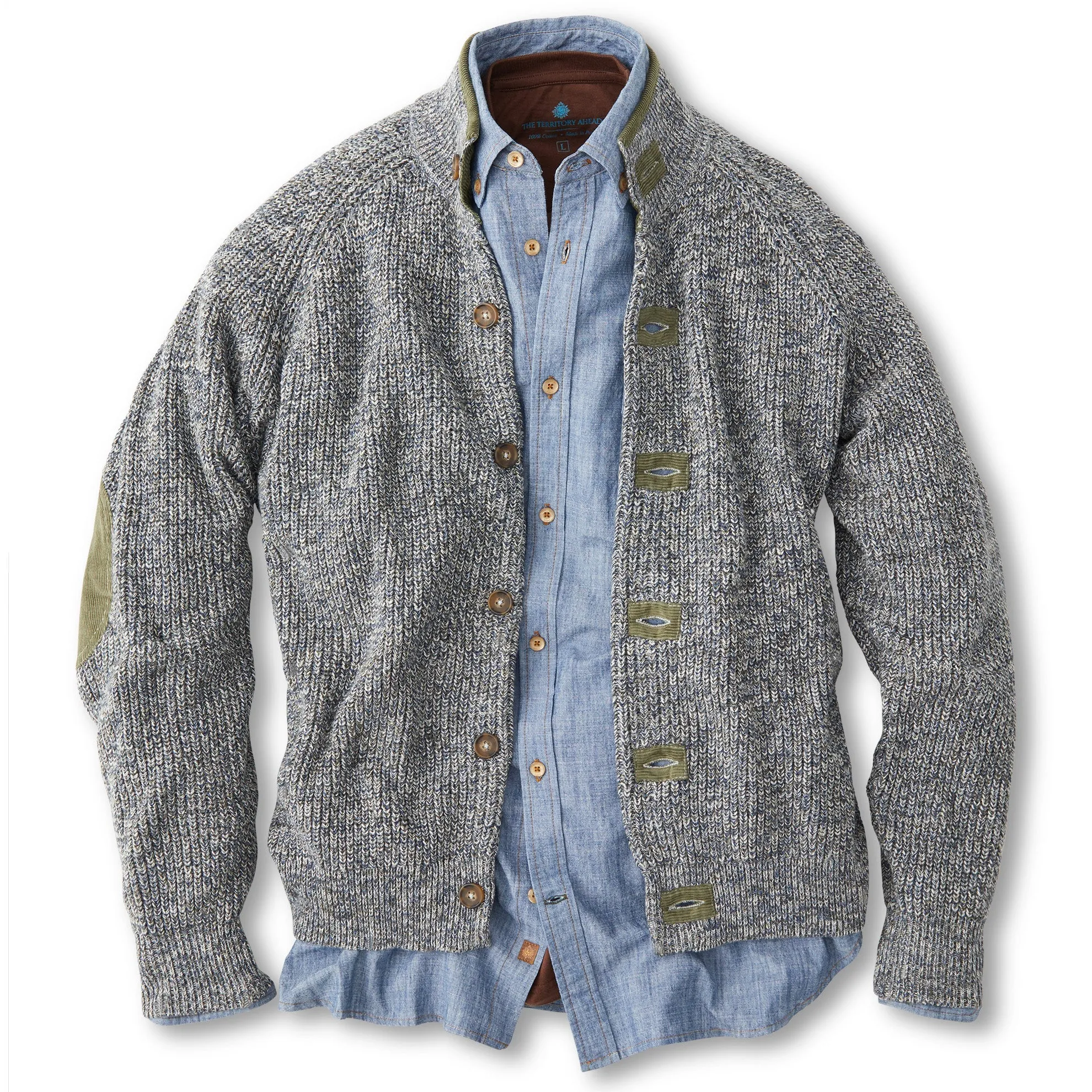 Dover Knit Cord Cardigan - Tall