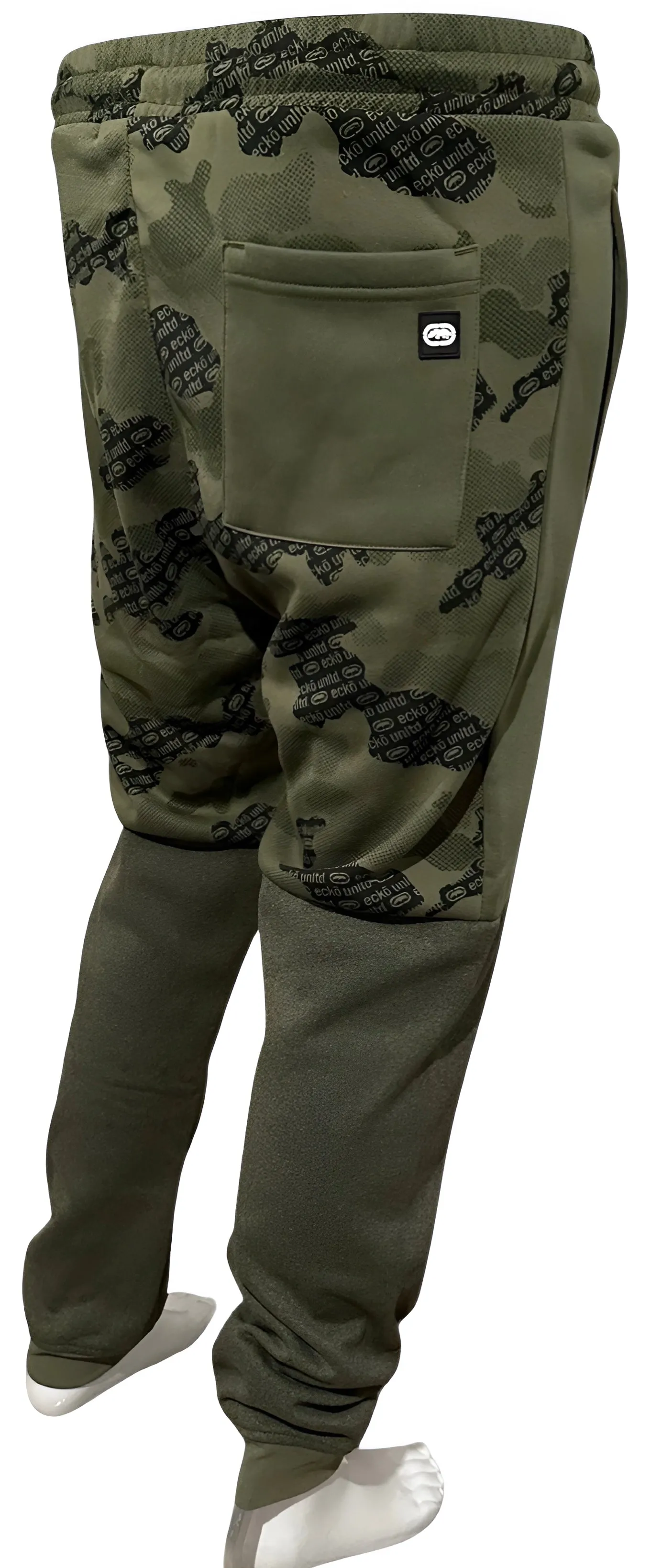 ^ECKO UNLIMITED^ ~CAMO~ POLYESTER JOGGER SWEATPANTS