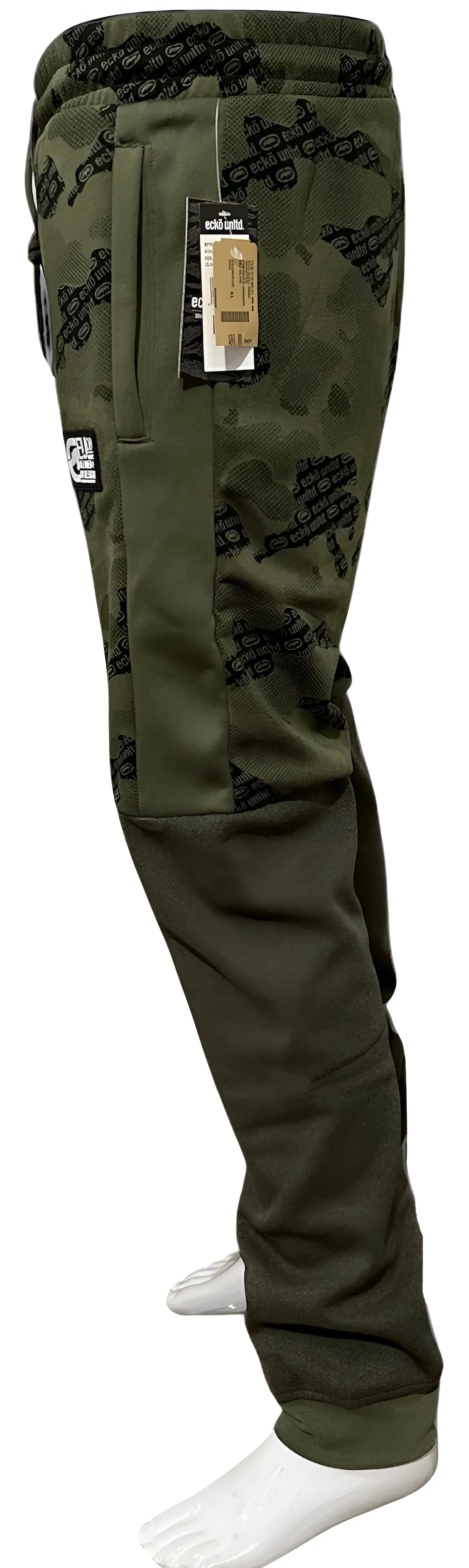 ^ECKO UNLIMITED^ ~CAMO~ POLYESTER JOGGER SWEATPANTS