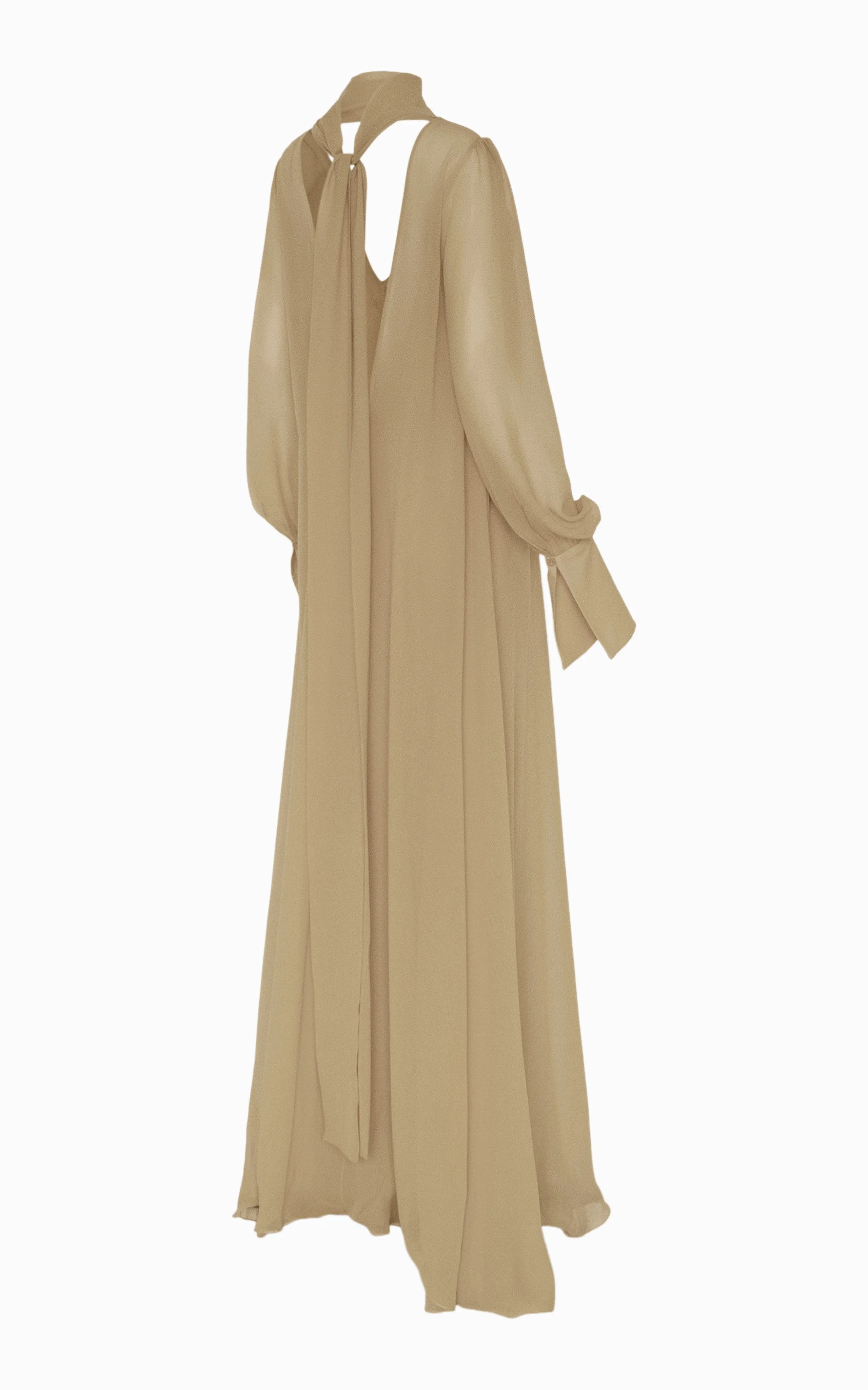 Eclipse Billow Maxi Dress | Beige